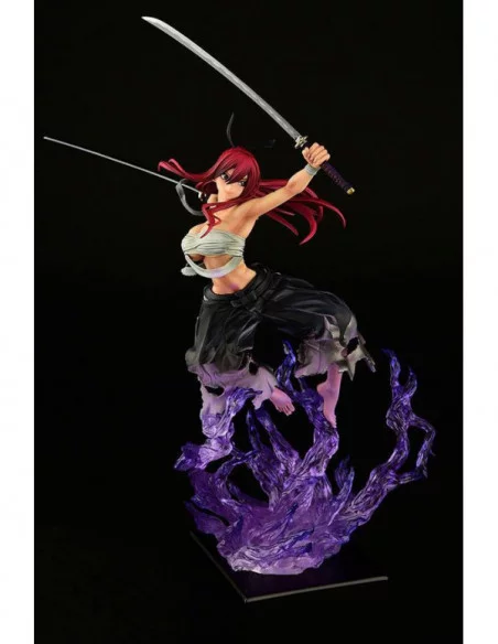 Fairy Tail Estatua 1/6 Erza Scarlet Samurai Ver. Shikkoku 43 cm