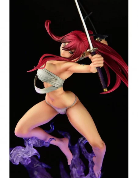 Fairy Tail Estatua 1/6 Erza Scarlet Samurai Ver. Shikkoku 43 cm