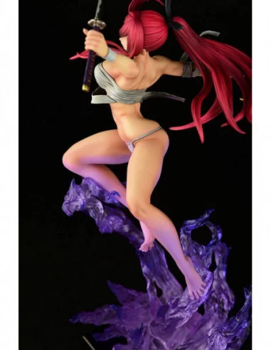 Fairy Tail Estatua 1/6 Erza Scarlet Samurai Ver. Shikkoku 43 cm
