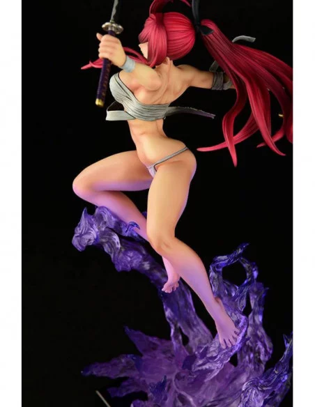 Fairy Tail Estatua 1/6 Erza Scarlet Samurai Ver. Shikkoku 43 cm