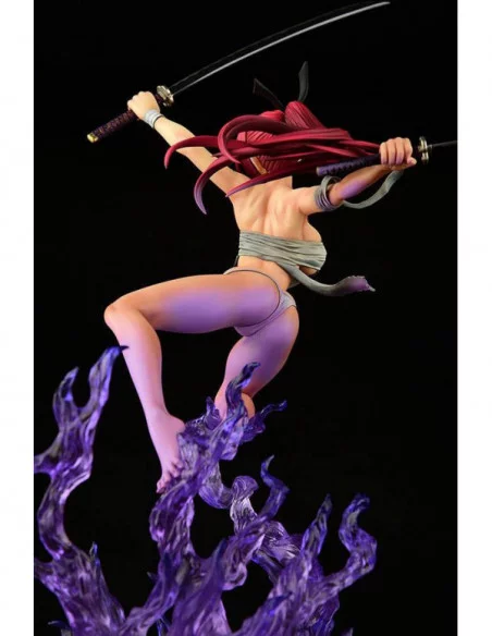 Fairy Tail Estatua 1/6 Erza Scarlet Samurai Ver. Shikkoku 43 cm