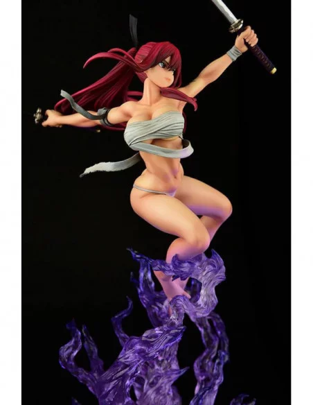 Fairy Tail Estatua 1/6 Erza Scarlet Samurai Ver. Shikkoku 43 cm