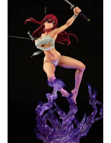 Fairy Tail Estatua 1/6 Erza Scarlet Samurai Ver. Shikkoku 43 cm