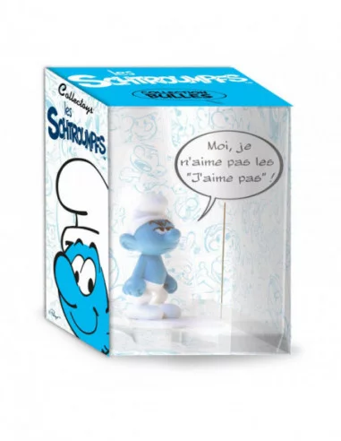 Los Pitufos Estatua Collectoys Comics Speech Pitufo Gruñón 22 cm *Edición Francesa*