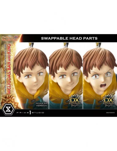 Seven Deadly Sins Concept Masterline Series Estatua Meliodas, Ban and King Deluxe Version 55 cm