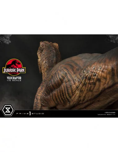 Jurassic Park Estatua Legacy Museum Collection 1/6 Velociraptor Attack 38 cm
