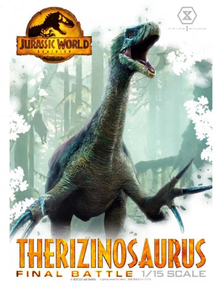 Jurassic World: Dominion Estatua Legacy Museum Collection 1/15 Therizinosaurus Final Battle Regular Version 55 cm Jurassic World: Dominion Estatua Legacy Museum Collection 1/15 Therizinosaurus Final Battle Regular Version 55 cm