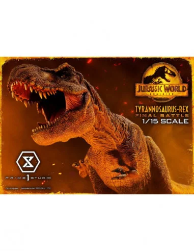 Jurassic World: Dominion Estatua Legacy Museum Collection 1/15 Tyrannosaurus-Rex Final Battle Regular Version 38 cm
