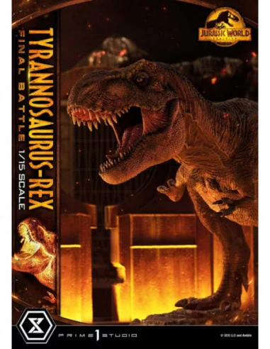 Jurassic World: Dominion Estatua Legacy Museum Collection 1/15 Tyrannosaurus-Rex Final Battle Regular Version 38 cm