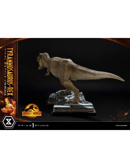 Jurassic World: Dominion Estatua Legacy Museum Collection 1/15 Tyrannosaurus-Rex Final Battle Regular Version 38 cm Jurassic World: Dominion Estatua Legacy Museum Collection 1/15 Tyrannosaurus-Rex Final Battle Regular Version 38 cm