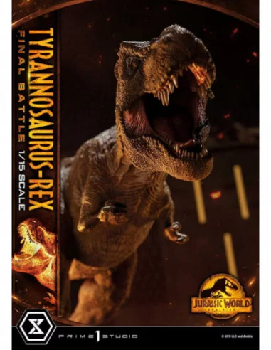Jurassic World: Dominion Estatua Legacy Museum Collection 1/15 Tyrannosaurus-Rex Final Battle Regular Version 38 cm