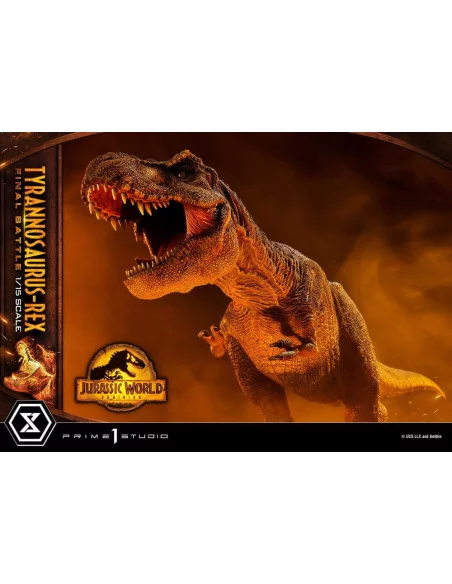 Jurassic World: Dominion Estatua Legacy Museum Collection 1/15 Tyrannosaurus-Rex Final Battle Regular Version 38 cm Jurassic World: Dominion Estatua Legacy Museum Collection 1/15 Tyrannosaurus-Rex Final Battle Regular Version 38 cm