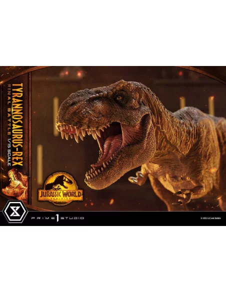 Jurassic World: Dominion Estatua Legacy Museum Collection 1/15 Tyrannosaurus-Rex Final Battle Regular Version 38 cm Jurassic World: Dominion Estatua Legacy Museum Collection 1/15 Tyrannosaurus-Rex Final Battle Regular Version 38 cm