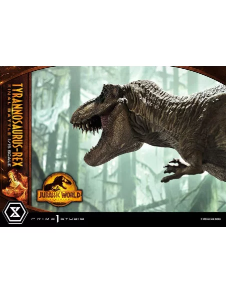 Jurassic World: Dominion Estatua Legacy Museum Collection 1/15 Tyrannosaurus-Rex Final Battle Regular Version 38 cm Jurassic World: Dominion Estatua Legacy Museum Collection 1/15 Tyrannosaurus-Rex Final Battle Regular Version 38 cm