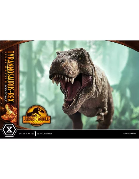 Jurassic World: Dominion Estatua Legacy Museum Collection 1/15 Tyrannosaurus-Rex Final Battle Regular Version 38 cm Jurassic World: Dominion Estatua Legacy Museum Collection 1/15 Tyrannosaurus-Rex Final Battle Regular Version 38 cm