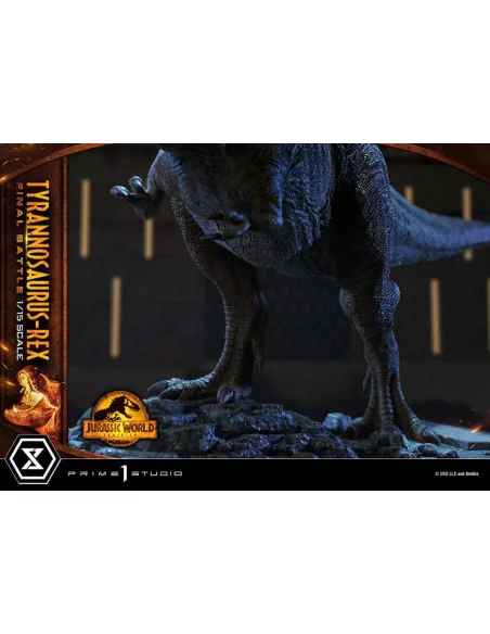 Jurassic World: Dominion Estatua Legacy Museum Collection 1/15 Tyrannosaurus-Rex Final Battle Regular Version 38 cm Jurassic World: Dominion Estatua Legacy Museum Collection 1/15 Tyrannosaurus-Rex Final Battle Regular Version 38 cm