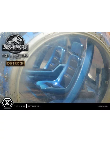 Jurassic World Fallen Kingdom Estatua 115 T-Rex Carnotaurus Deluxe Version 90 cm Jurassic World Fallen Kingdom Estatua 115 T-Rex Carnotaurus Deluxe Version 90 cm