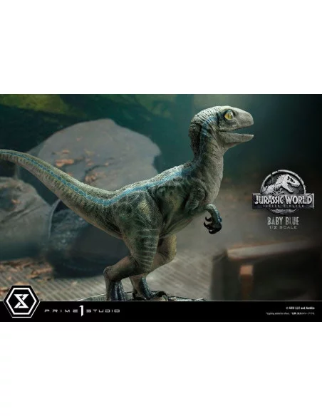 Jurassic World: Fallen Kingdom Estatua Prime Collectibles 1/2 Baby Blue 34 cm Jurassic World: Fallen Kingdom Estatua Prime Collectibles 1/2 Baby Blue 34 cm