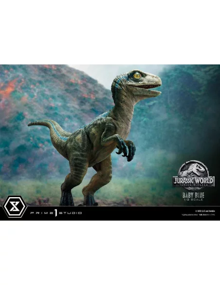 Jurassic World: Fallen Kingdom Estatua Prime Collectibles 1/2 Baby Blue 34 cm Jurassic World: Fallen Kingdom Estatua Prime Collectibles 1/2 Baby Blue 34 cm