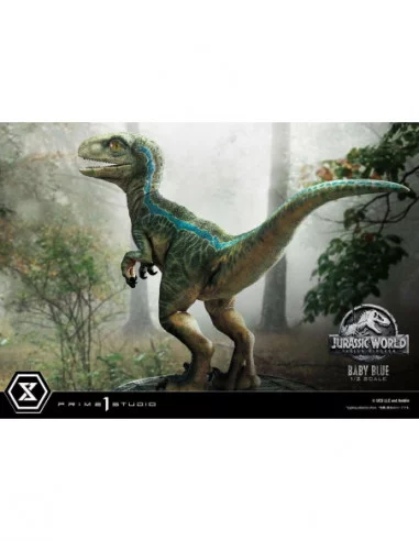 Jurassic World: Fallen Kingdom Estatua Prime Collectibles 1/2 Baby Blue 34 cm