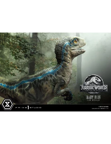 Jurassic World: Fallen Kingdom Estatua Prime Collectibles 1/2 Baby Blue 34 cm Jurassic World: Fallen Kingdom Estatua Prime Collectibles 1/2 Baby Blue 34 cm