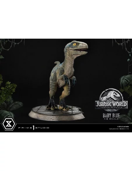Jurassic World: Fallen Kingdom Estatua Prime Collectibles 1/2 Baby Blue 34 cm Jurassic World: Fallen Kingdom Estatua Prime Collectibles 1/2 Baby Blue 34 cm