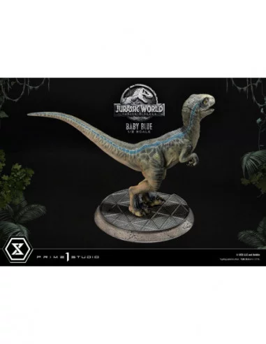 Jurassic World: Fallen Kingdom Estatua Prime Collectibles 1/2 Baby Blue 34 cm