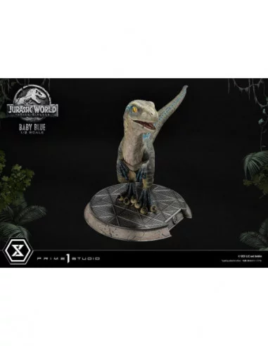Jurassic World: Fallen Kingdom Estatua Prime Collectibles 1/2 Baby Blue 34 cm