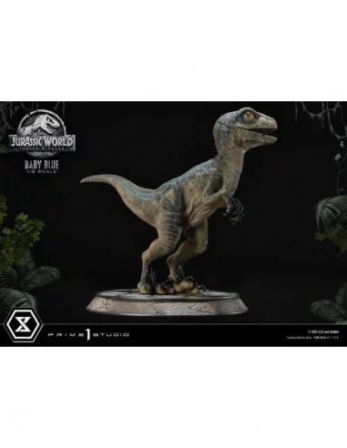 Jurassic World: Fallen Kingdom Estatua Prime Collectibles 1/2 Baby Blue 34 cm