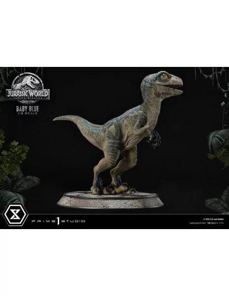 Jurassic World: Fallen Kingdom Estatua Prime Collectibles 1/2 Baby Blue 34 cm Jurassic World: Fallen Kingdom Estatua Prime Collectibles 1/2 Baby Blue 34 cm