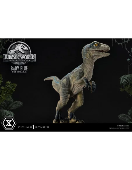 Jurassic World: Fallen Kingdom Estatua Prime Collectibles 1/2 Baby Blue 34 cm Jurassic World: Fallen Kingdom Estatua Prime Collectibles 1/2 Baby Blue 34 cm