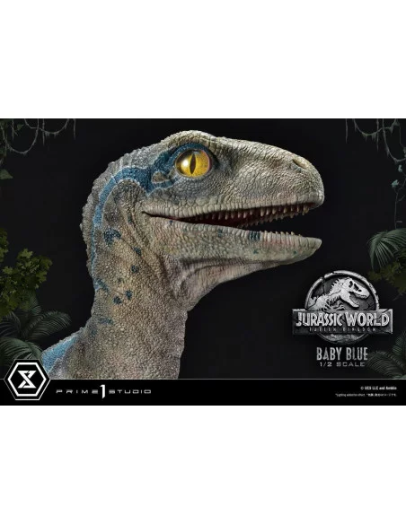 Jurassic World: Fallen Kingdom Estatua Prime Collectibles 1/2 Baby Blue 34 cm Jurassic World: Fallen Kingdom Estatua Prime Collectibles 1/2 Baby Blue 34 cm