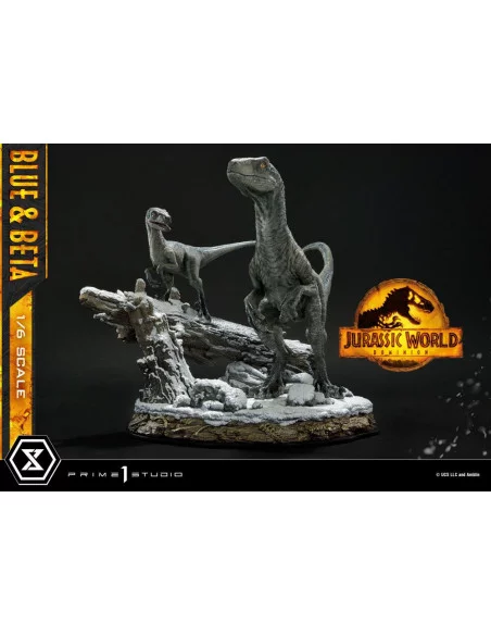 Jurassic World: Dominion Estatua Legacy Museum Collection 1/6 Blue & Beta Bonus Version 41 cm Jurassic World: Dominion Estatua Legacy Museum Collection 1/6 Blue & Beta Bonus Version 41 cm