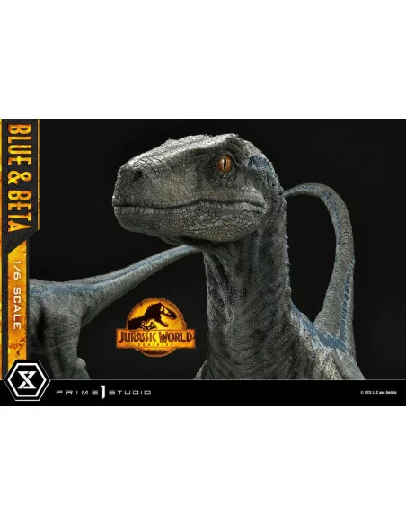 Jurassic World: Dominion Estatua Legacy Museum Collection 1/6 Blue & Beta Bonus Version 41 cm Jurassic World: Dominion Estatua Legacy Museum Collection 1/6 Blue & Beta Bonus Version 41 cm