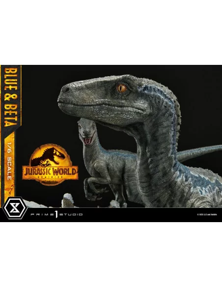 Jurassic World: Dominion Estatua Legacy Museum Collection 1/6 Blue & Beta Bonus Version 41 cm Jurassic World: Dominion Estatua Legacy Museum Collection 1/6 Blue & Beta Bonus Version 41 cm
