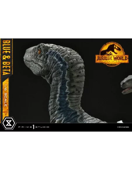 Jurassic World: Dominion Estatua Legacy Museum Collection 1/6 Blue & Beta Bonus Version 41 cm Jurassic World: Dominion Estatua Legacy Museum Collection 1/6 Blue & Beta Bonus Version 41 cm