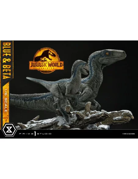 Jurassic World: Dominion Estatua Legacy Museum Collection 1/6 Blue & Beta Bonus Version 41 cm Jurassic World: Dominion Estatua Legacy Museum Collection 1/6 Blue & Beta Bonus Version 41 cm