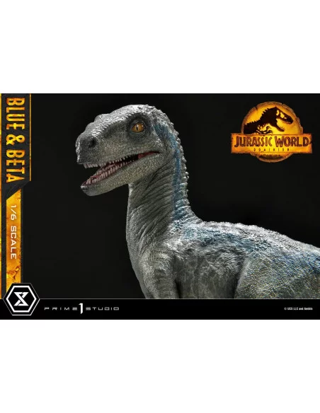 Jurassic World: Dominion Estatua Legacy Museum Collection 1/6 Blue & Beta Bonus Version 41 cm Jurassic World: Dominion Estatua Legacy Museum Collection 1/6 Blue & Beta Bonus Version 41 cm