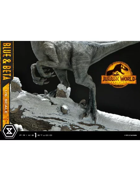 Jurassic World: Dominion Estatua Legacy Museum Collection 1/6 Blue & Beta Bonus Version 41 cm Jurassic World: Dominion Estatua Legacy Museum Collection 1/6 Blue & Beta Bonus Version 41 cm