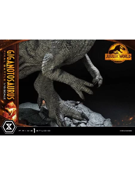 Jurassic World: Dominion Estatua Legacy Museum Collection 1/15 Giganotosaurus Final Battle Regular Version 48 cm