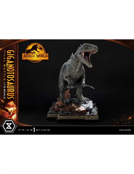 Jurassic World: Dominion Estatua Legacy Museum Collection 1/15 Giganotosaurus Final Battle Bonus Version 48 cm