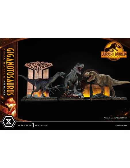 Jurassic World: Dominion Estatua Legacy Museum Collection 1/15 Giganotosaurus Final Battle Bonus Version 48 cm Jurassic World: Dominion Estatua Legacy Museum Collection 1/15 Giganotosaurus Final Battle Bonus Version 48 cm