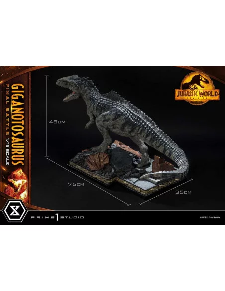Jurassic World: Dominion Estatua Legacy Museum Collection 1/15 Giganotosaurus Final Battle Bonus Version 48 cm Jurassic World: Dominion Estatua Legacy Museum Collection 1/15 Giganotosaurus Final Battle Bonus Version 48 cm