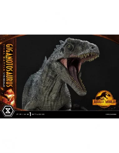 Jurassic World: Dominion Estatua Legacy Museum Collection 1/15 Giganotosaurus Final Battle Bonus Version 48 cm