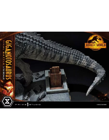 Jurassic World: Dominion Estatua Legacy Museum Collection 1/15 Giganotosaurus Final Battle Bonus Version 48 cm Jurassic World: Dominion Estatua Legacy Museum Collection 1/15 Giganotosaurus Final Battle Bonus Version 48 cm