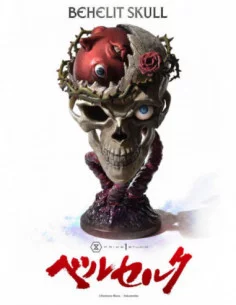 Berserk Estatua Life Scale Behelit Skull 20 cm 2