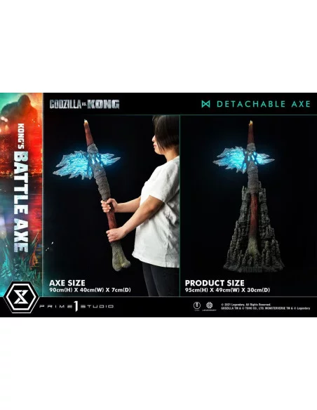 Godzilla vs Kong Réplica 1/1 Kong's Battle Axe 95 cm Godzilla vs Kong Réplica 1/1 Kong's Battle Axe 95 cm
