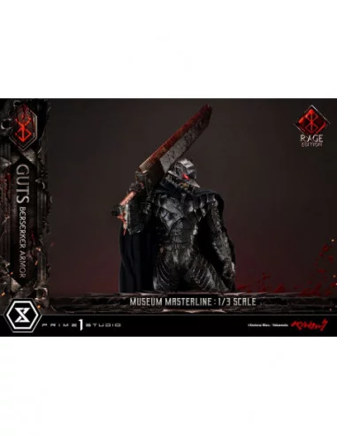 Berserk Estatua Museum Masterline 1/3 Guts Berserker Armor Rage Edition 121 cm