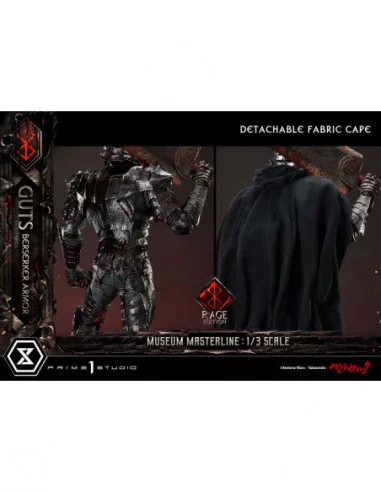 Berserk Estatua Museum Masterline 1/3 Guts Berserker Armor Rage Edition 121 cm