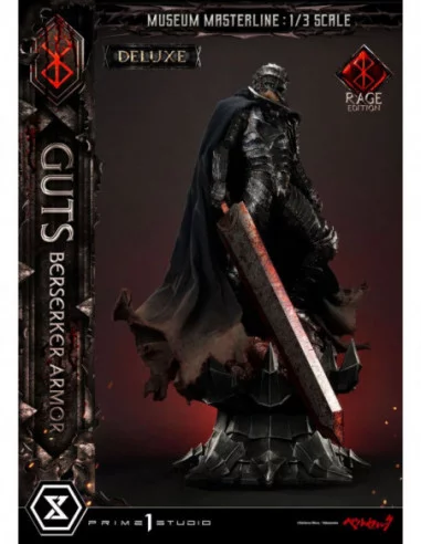 Berserk Estatua Museum Masterline 1/3 Guts Berserker Armor Rage Edition Deluxe Bonus Version 121 cm